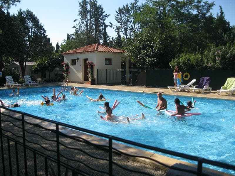 A scenery from Camping Le Rebau
