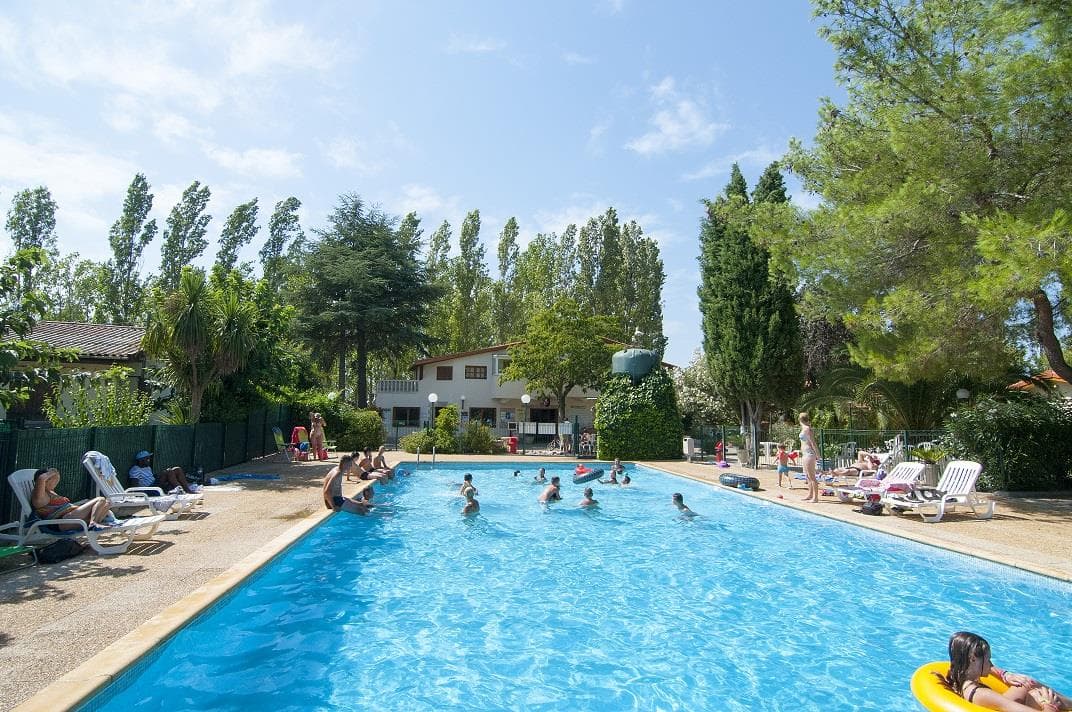 A scenery from Camping Le Rebau