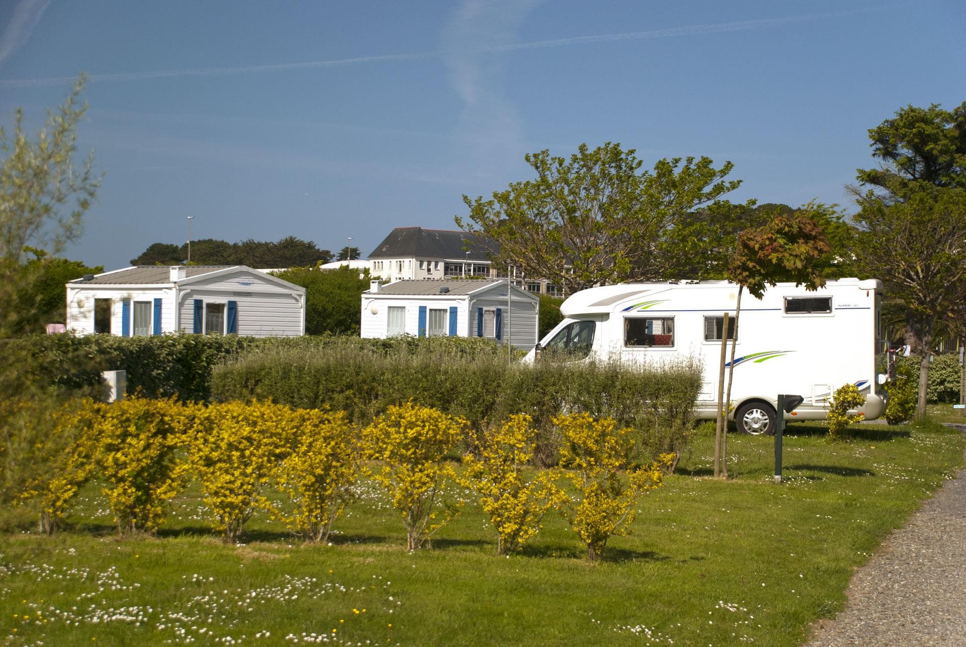A scenery from Flower Camping Le Mat