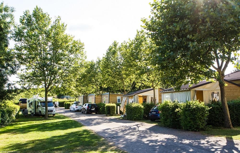 A scenery from Camping La Grappe Fleurie