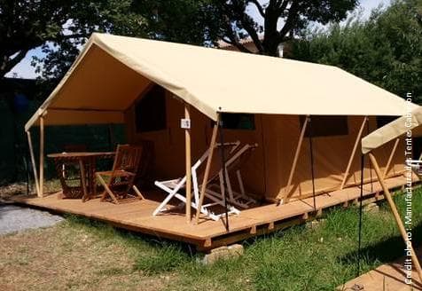 A scenery from Camping Des 3 Lacs