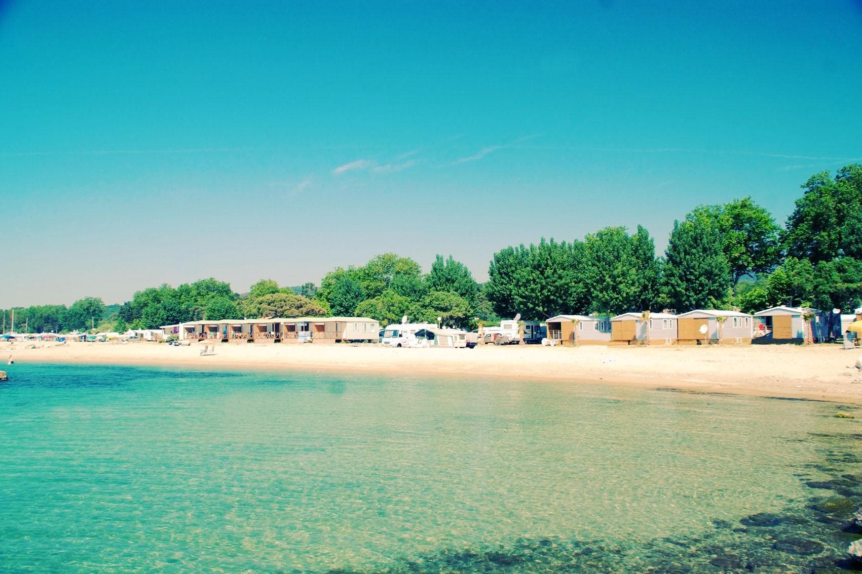 A scenery from Camping des Mûres