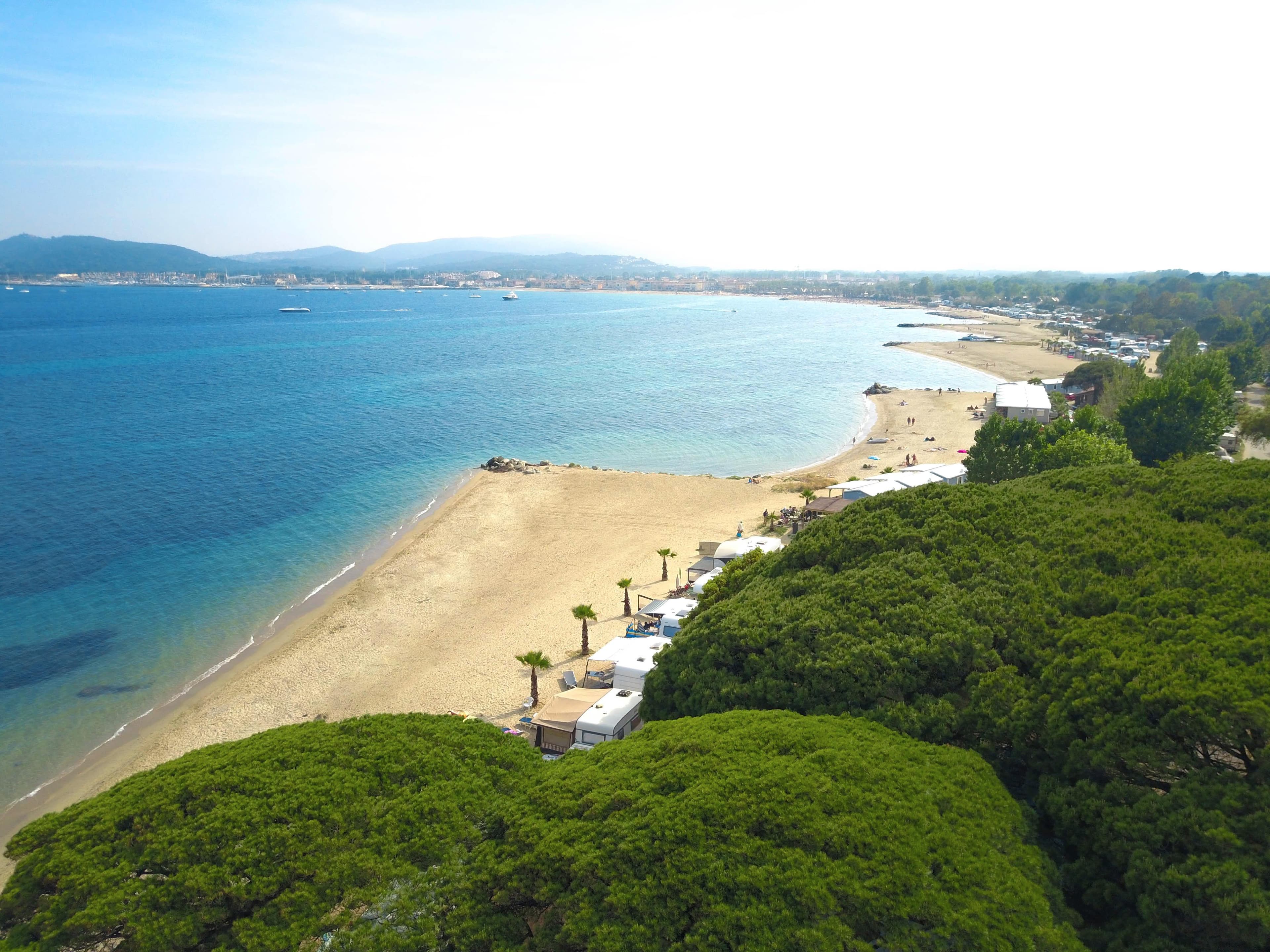 A scenery from Camping des Mûres