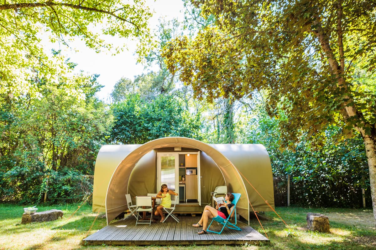 A scenery from Flower Camping Le Soleil des Bastides
