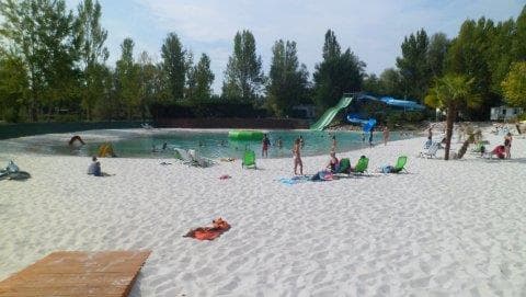 A scenery from Camping Le Plan d'Eau Saint Charles