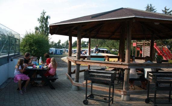 A scenery from Ristinge Camping