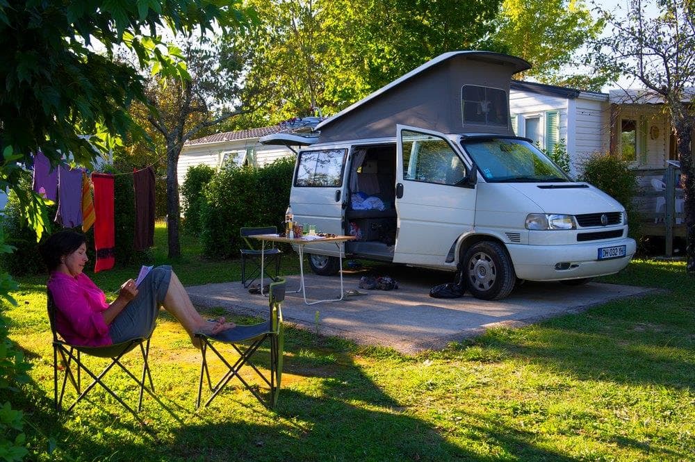 A scenery from Camping Les Pommiers d'Aiguelèze