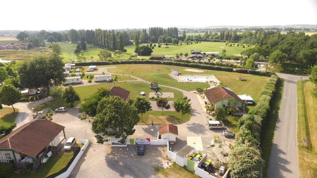 A scenery from Camping Les Pommiers d'Aiguelèze