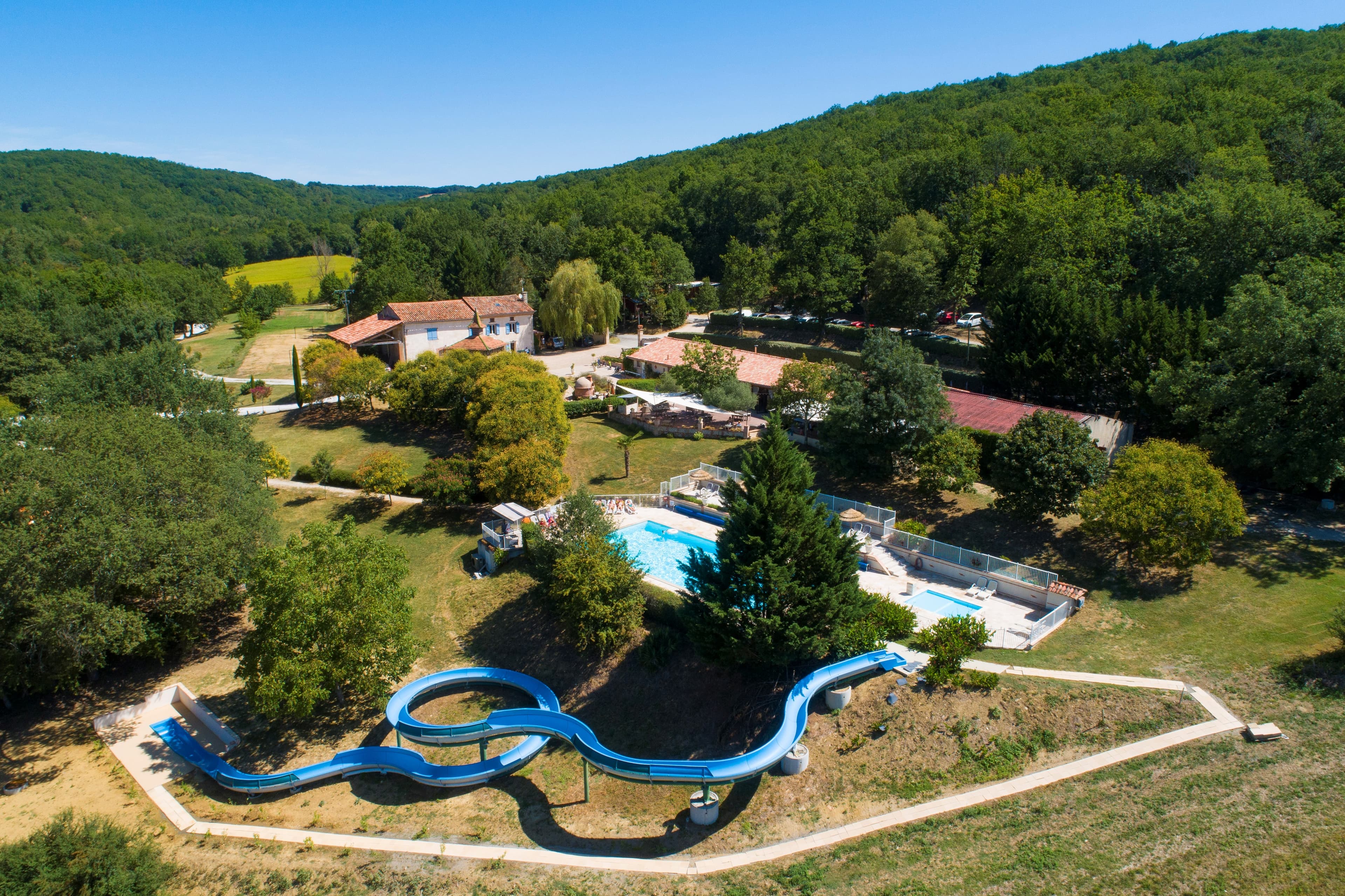 A scenery from Camping  de Rousieux