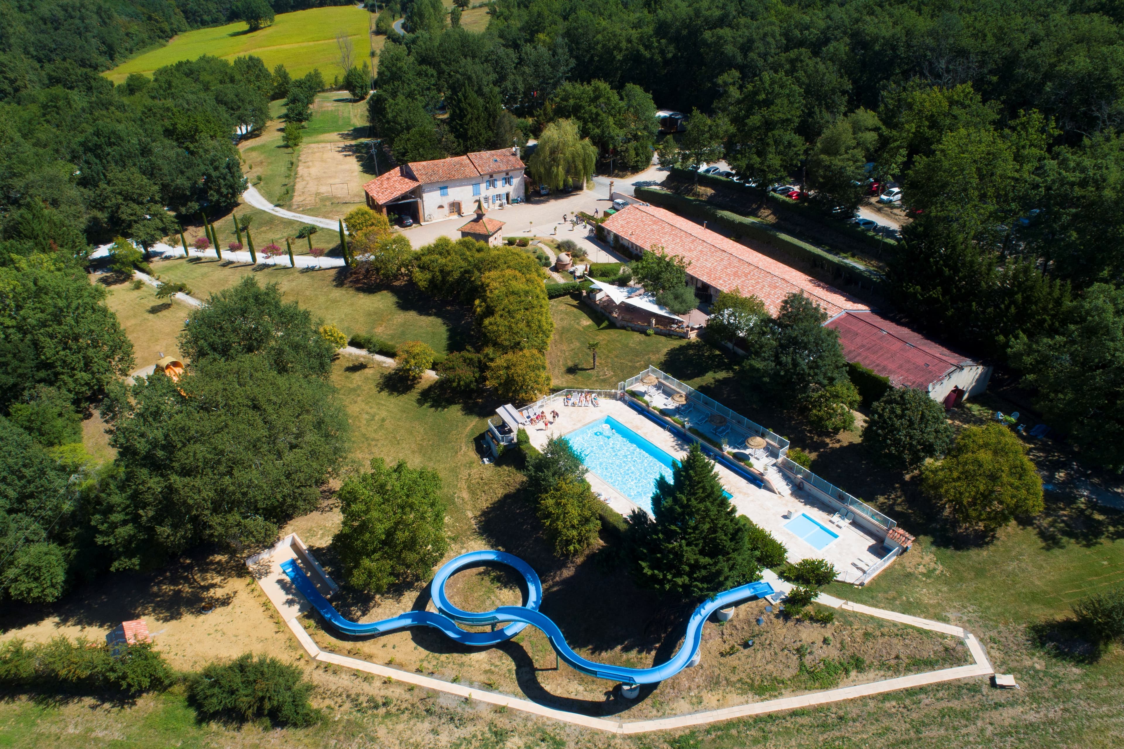 A scenery from Camping  de Rousieux