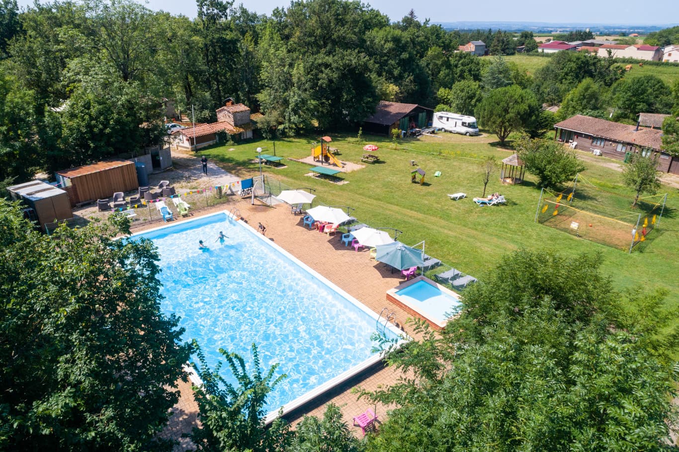 A scenery from Camping les Monts d'Albi