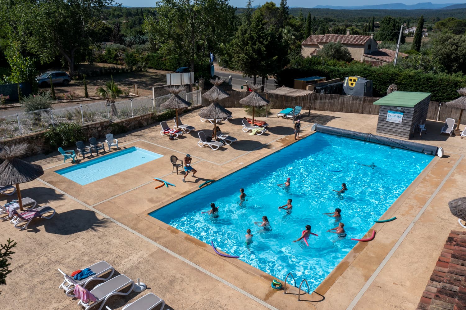 A scenery from Camping L'Emeraude du Verdon