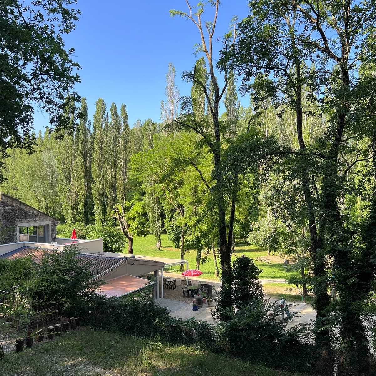 A scenery from Camping  & Aire Naturelle Le Mas de Rome