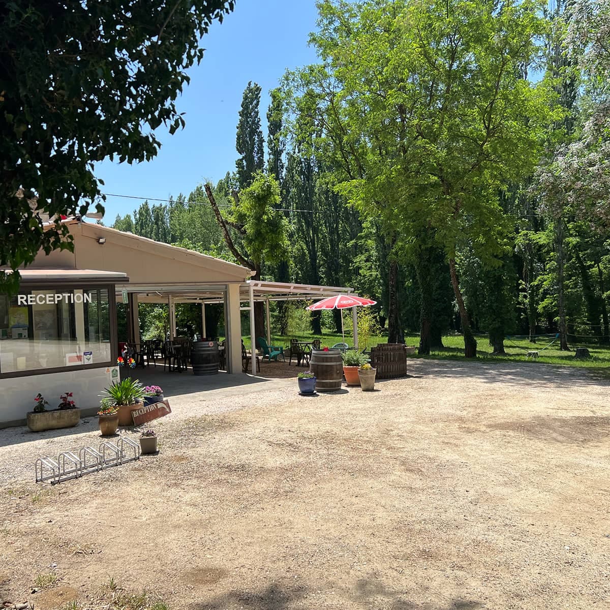 A scenery from Camping  & Aire Naturelle Le Mas de Rome