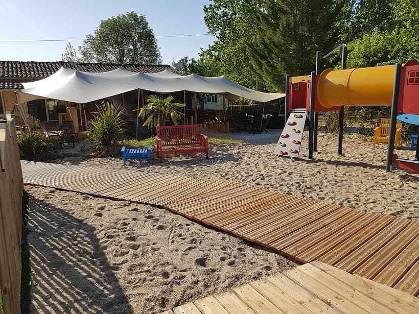 A scenery from Camping LE CLOS LALANDE