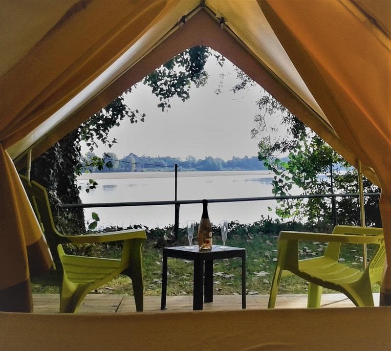 A scenery from Camping Au Bord de Loire