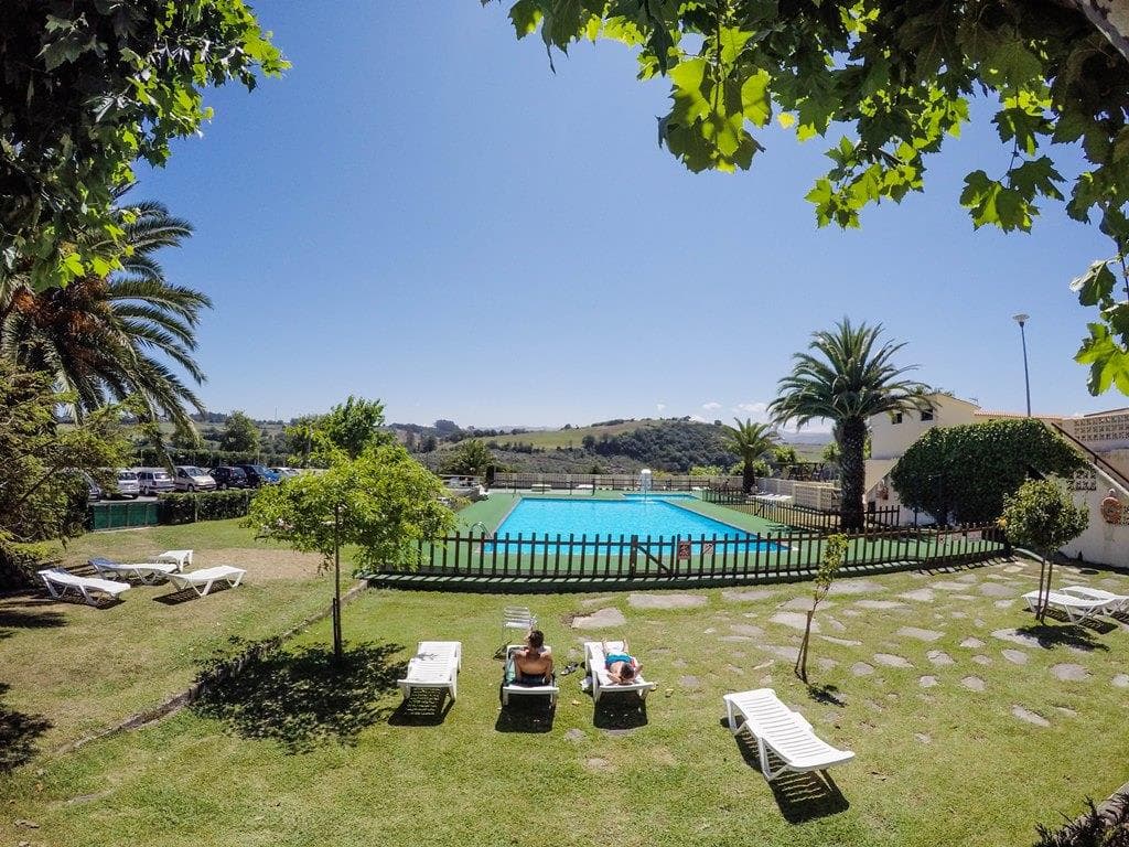 A scenery from Camping Playa de Oyambre
