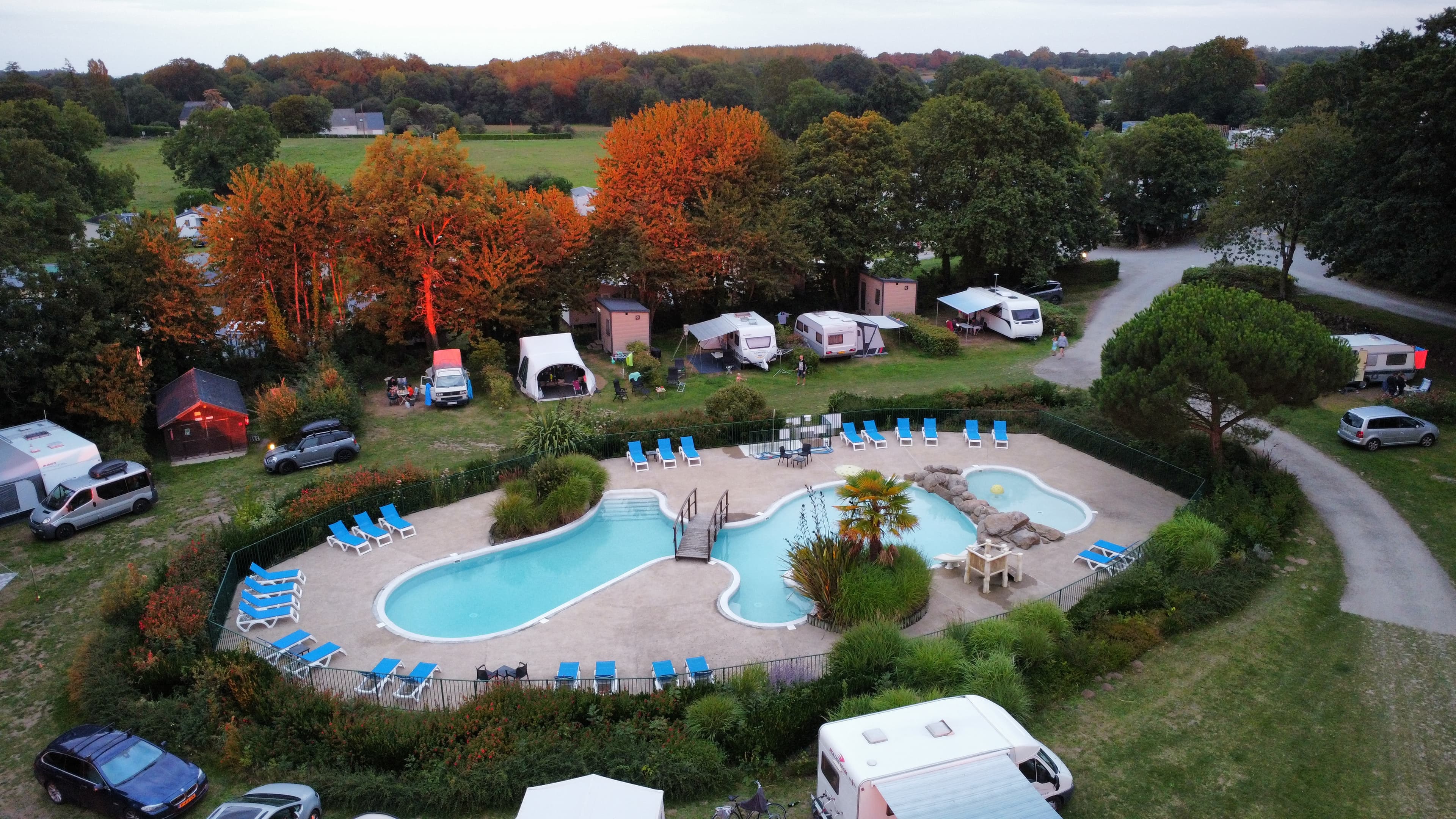 A scenery from Camping Le Balcon de la Baie