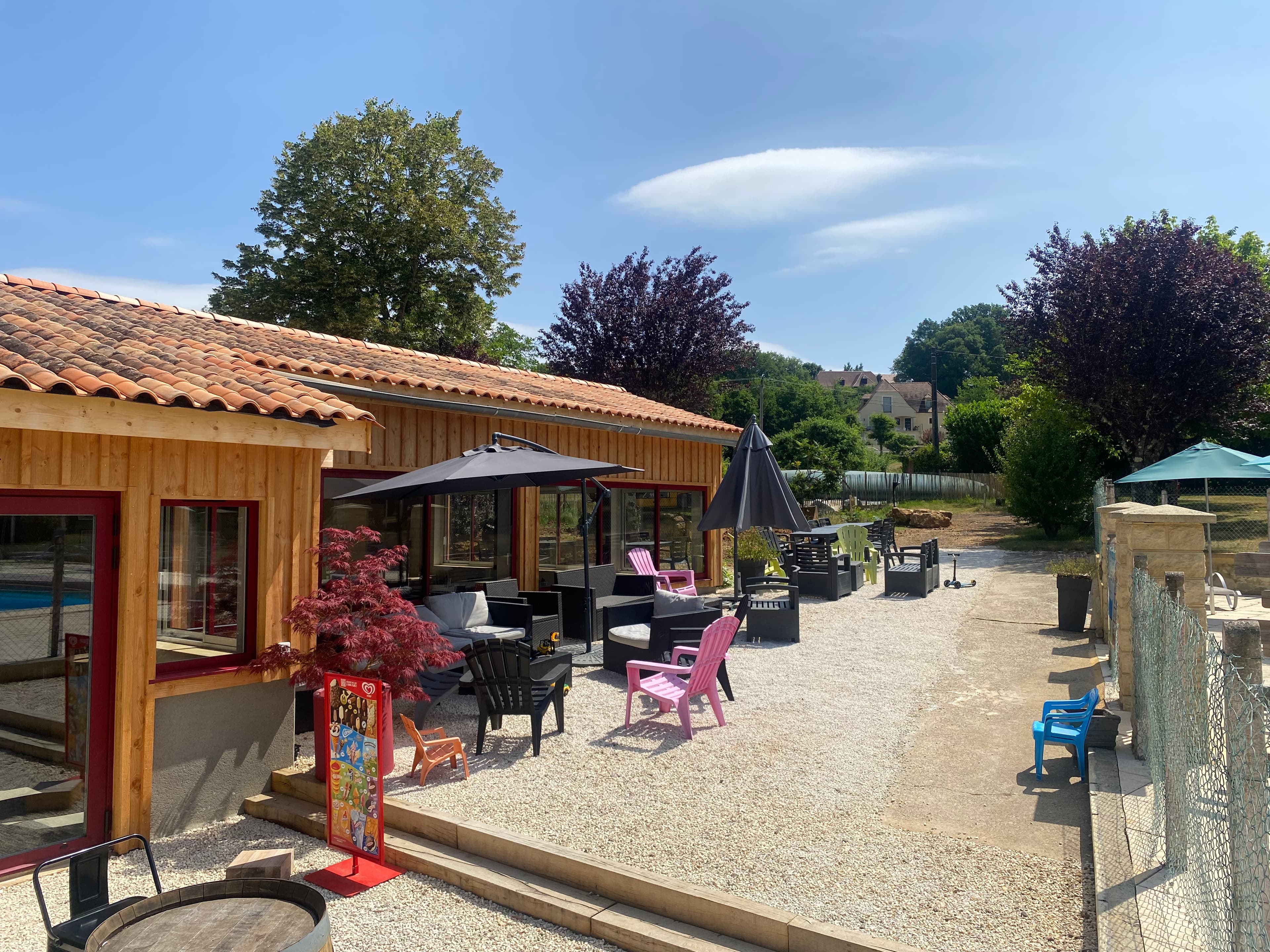 A scenery from Camping Le Mondou