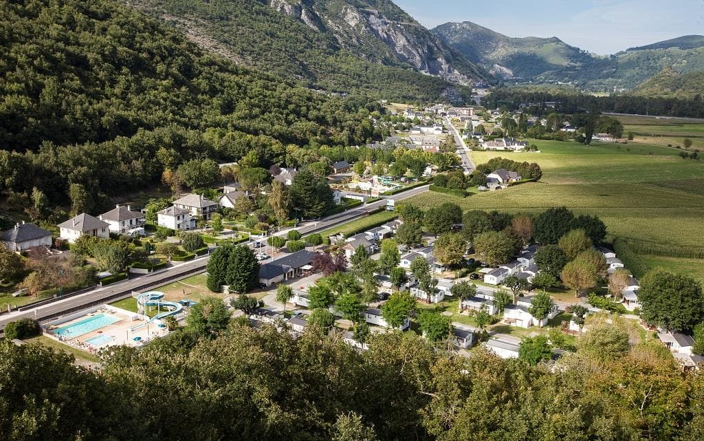 A scenery from Camping de La Tour