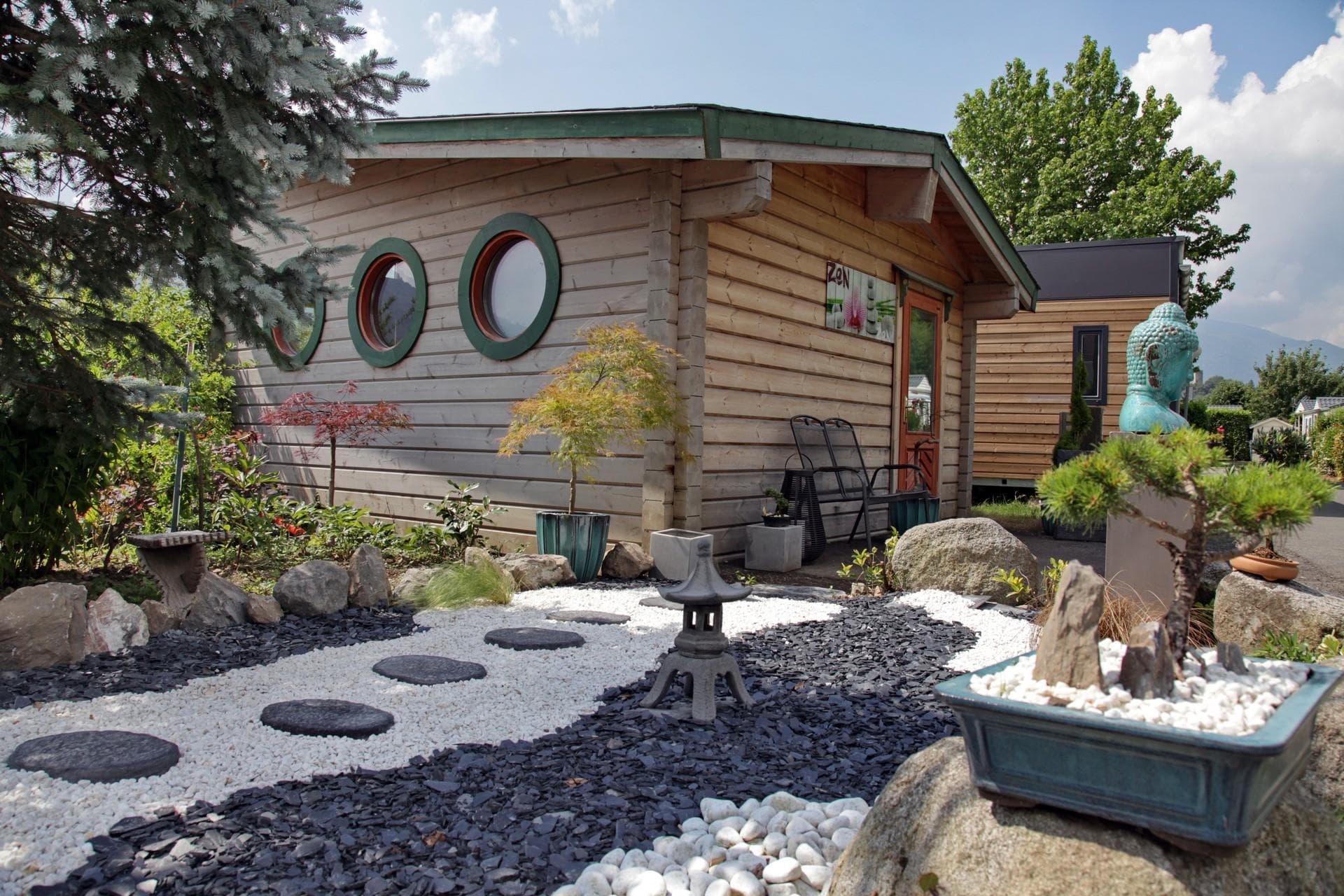 A scenery from Camping écovillage SOLEIL DU PIBESTE
