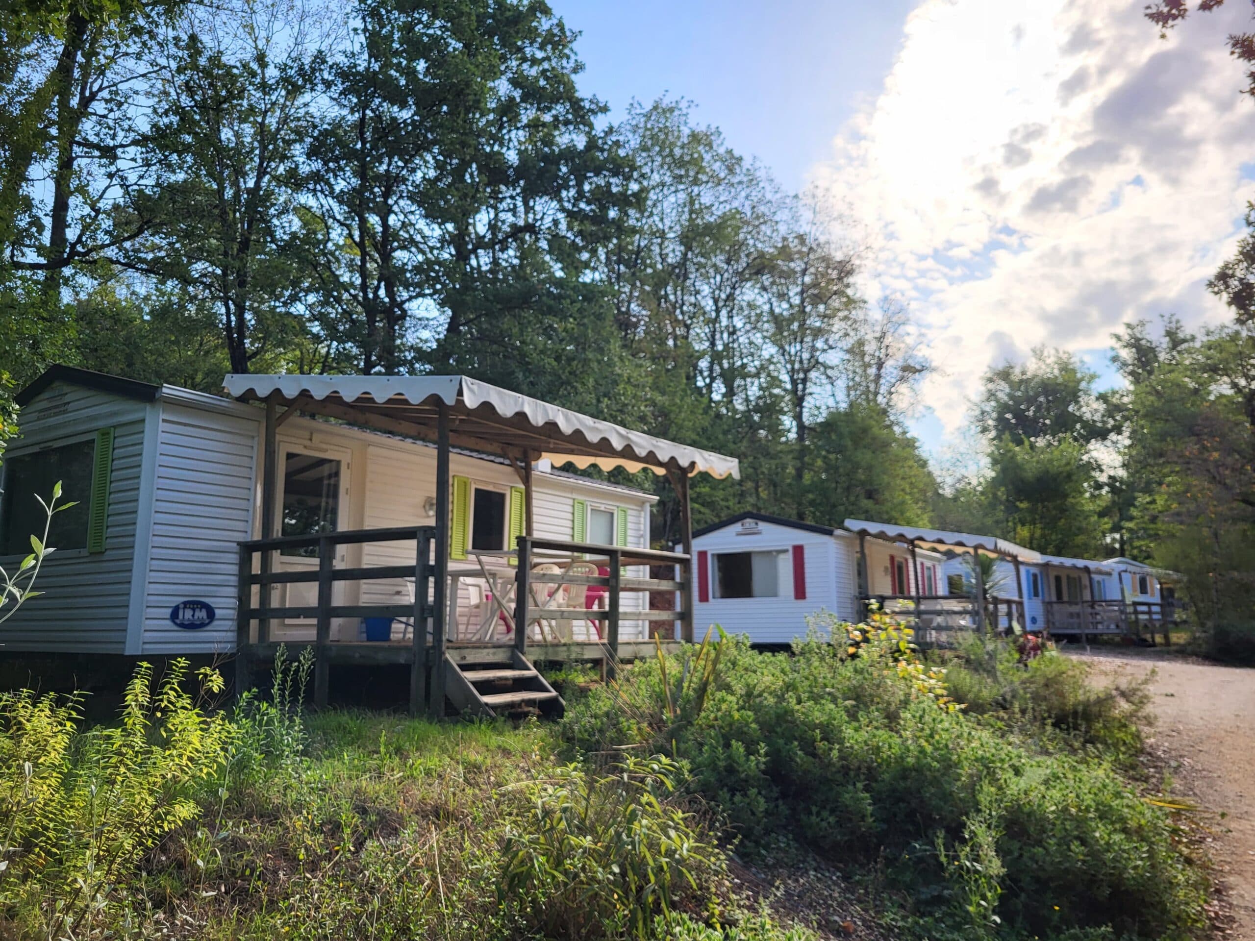 A scenery from Camping des Bastides