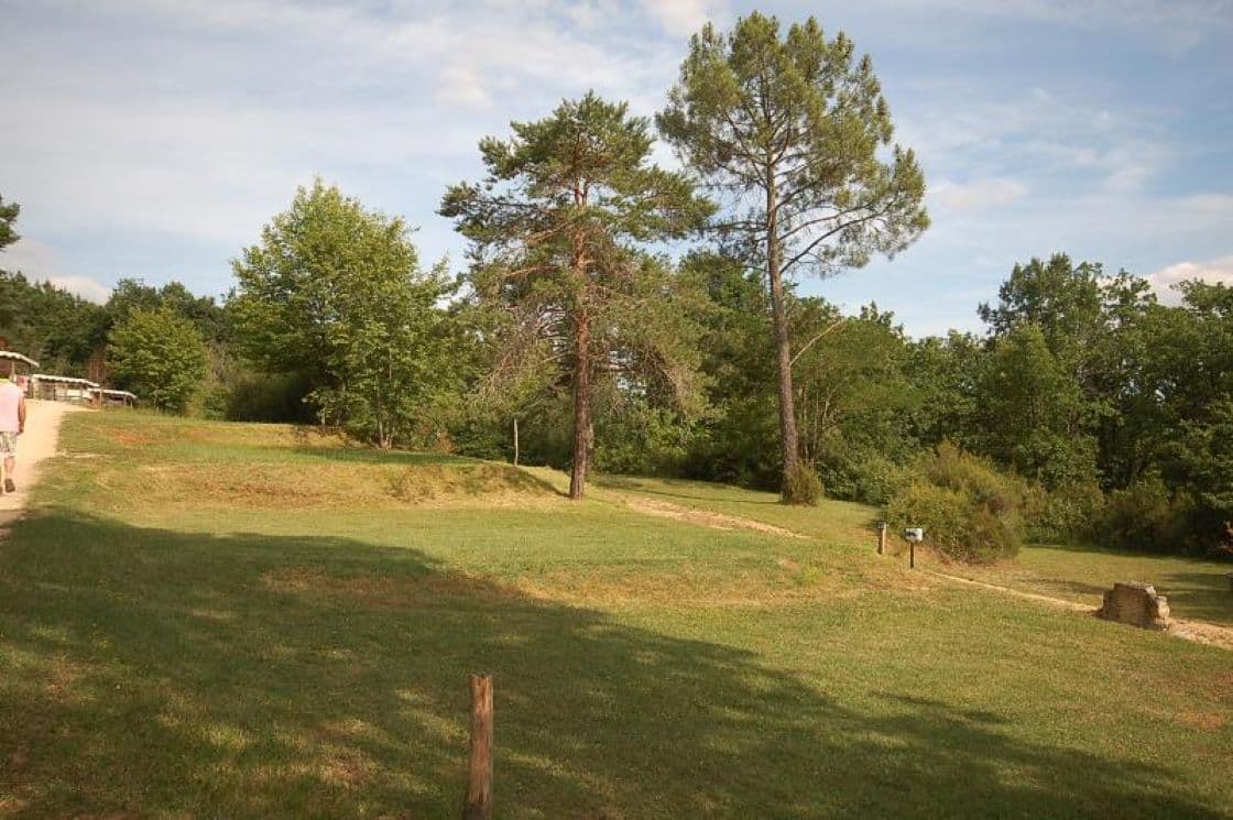 A scenery from Camping des Bastides