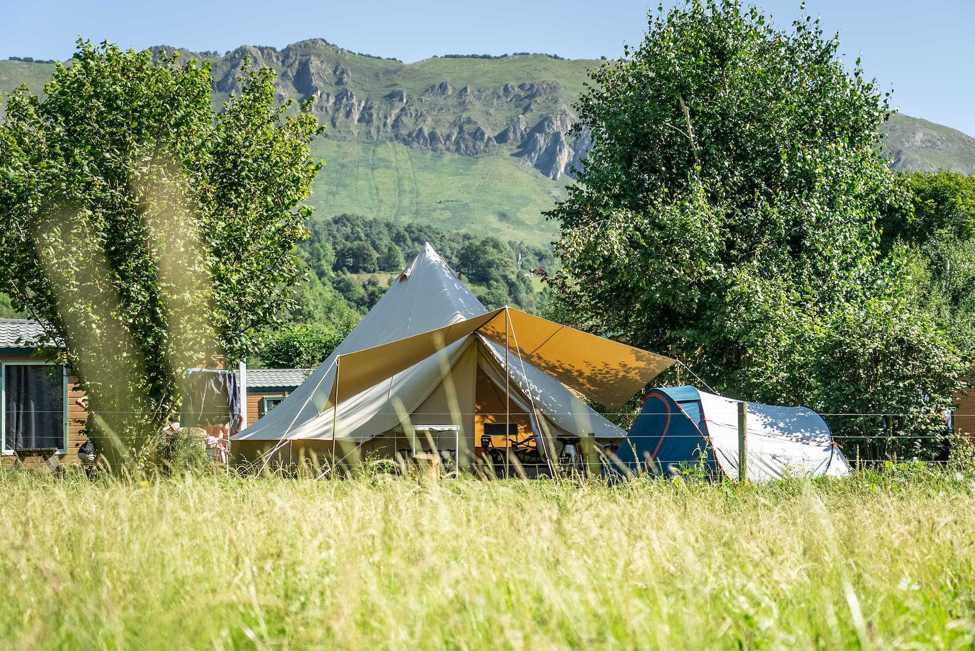 A scenery from AZUN NATURE Chalets-Camping & Spa
