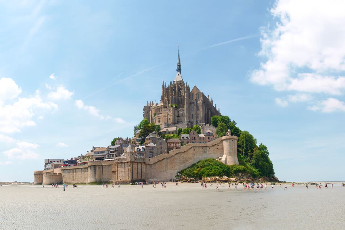 A scenery from Camping Les Chemins Du Mont St Michel
