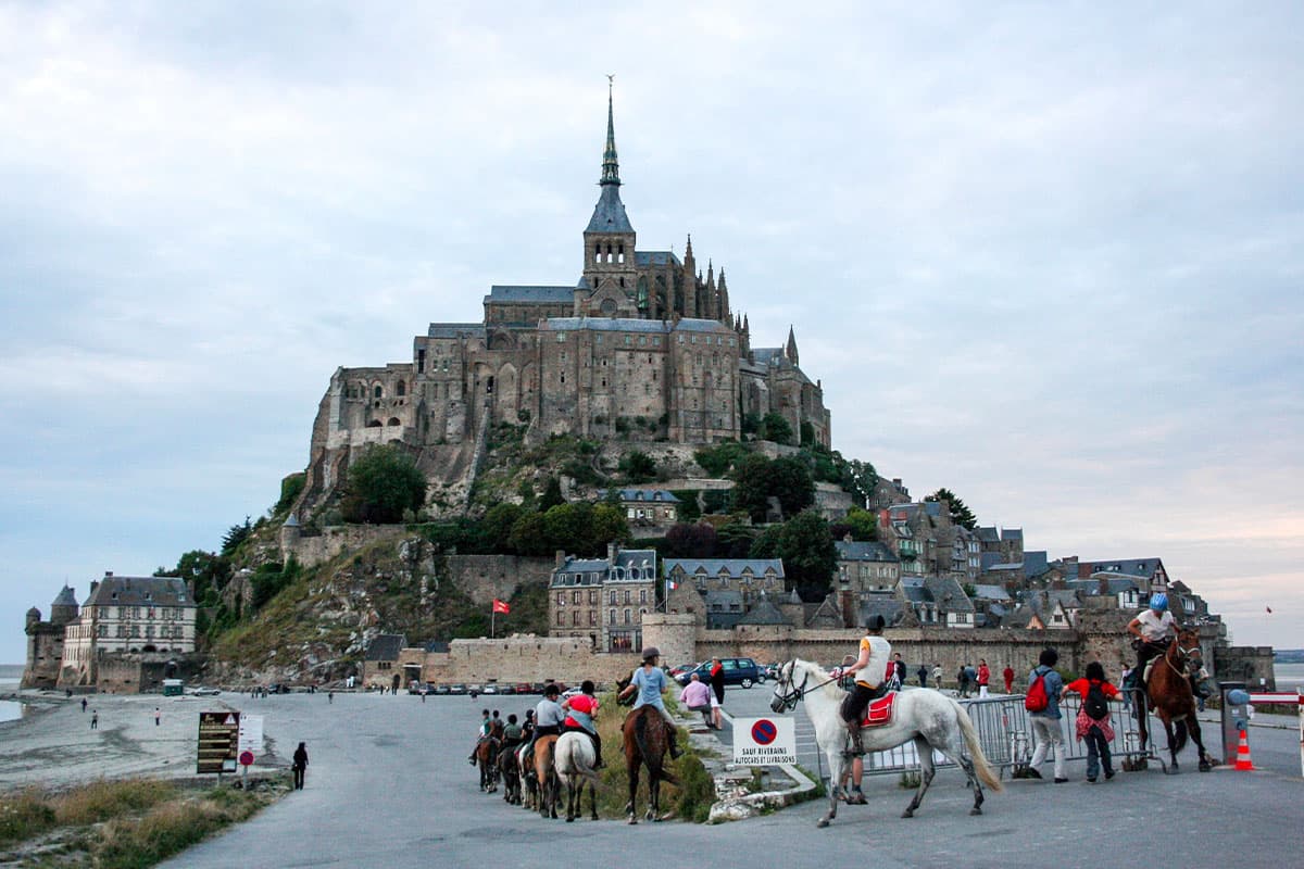 A scenery from Camping Les Chemins Du Mont St Michel