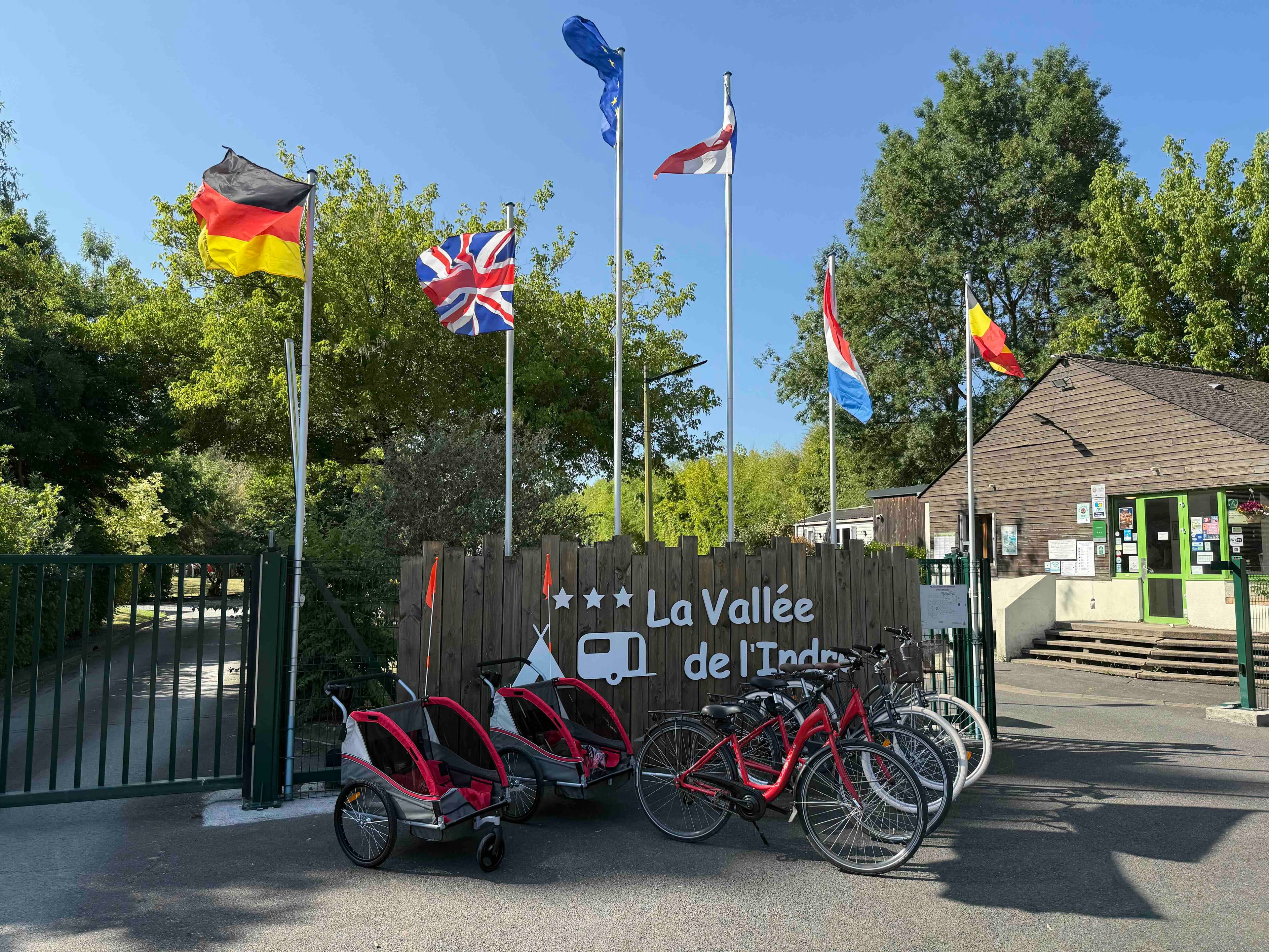 A scenery from Camping La Vallée de l'Indre