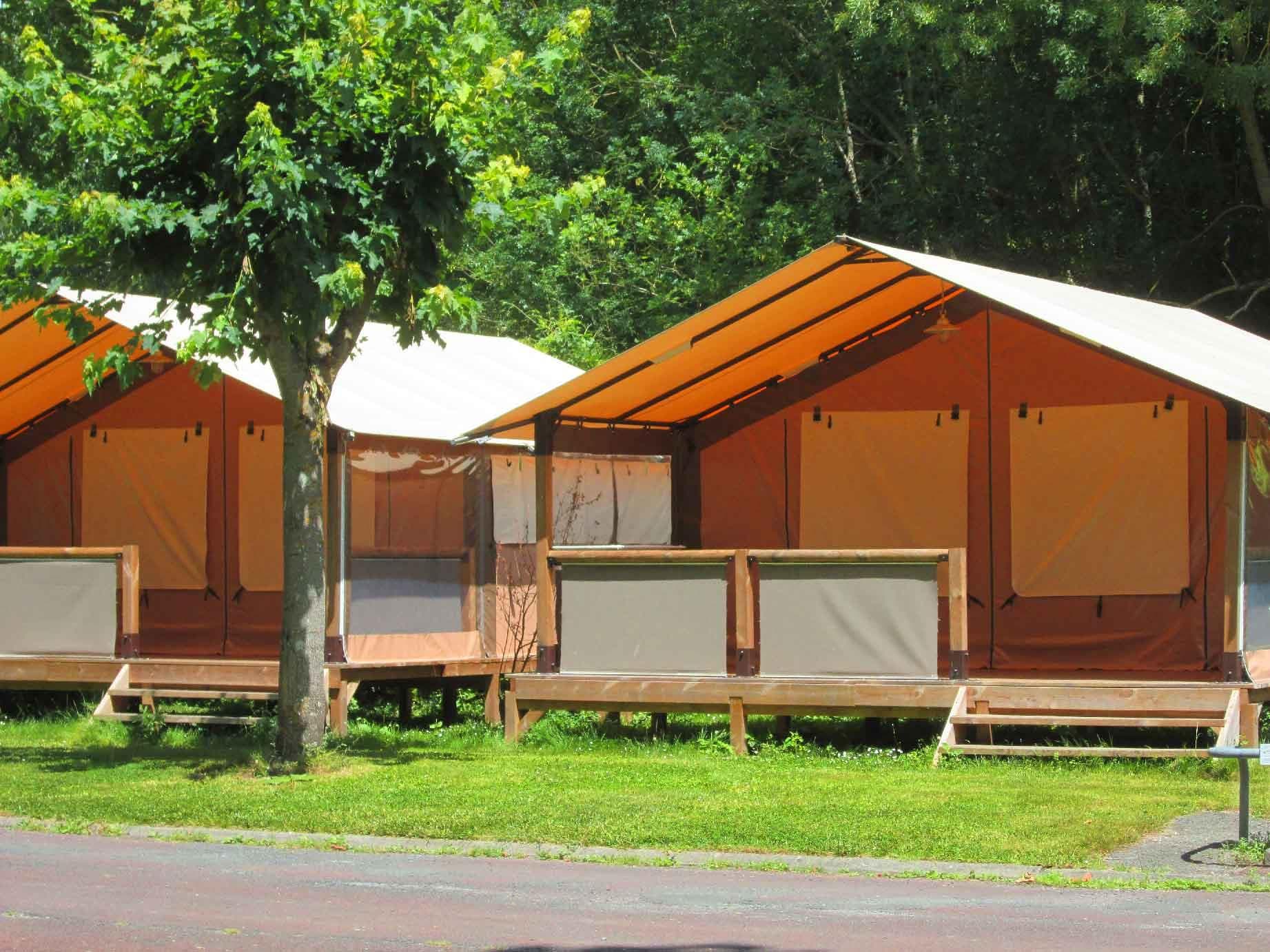 A scenery from Camping Val de Boutonne