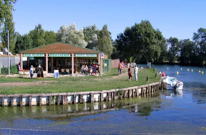 A scenery from Camping Belle Rivière