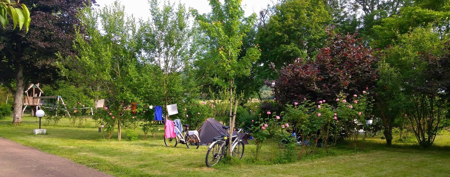A scenery from Camping Vert Auxois