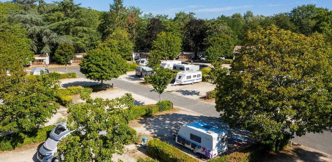 A scenery from Camping de Bourges