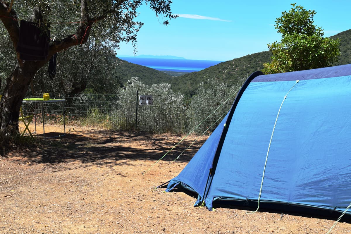 A scenery from Camping Blucamp