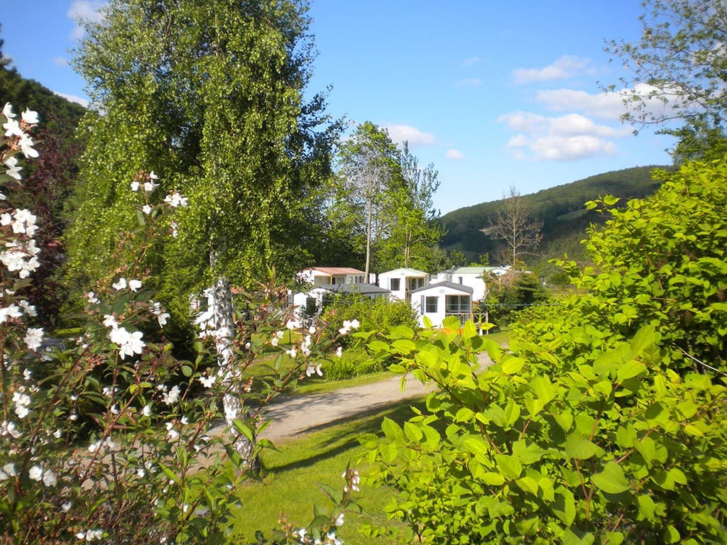 A scenery from Flower Camping Les Reflets du Val d'Argent