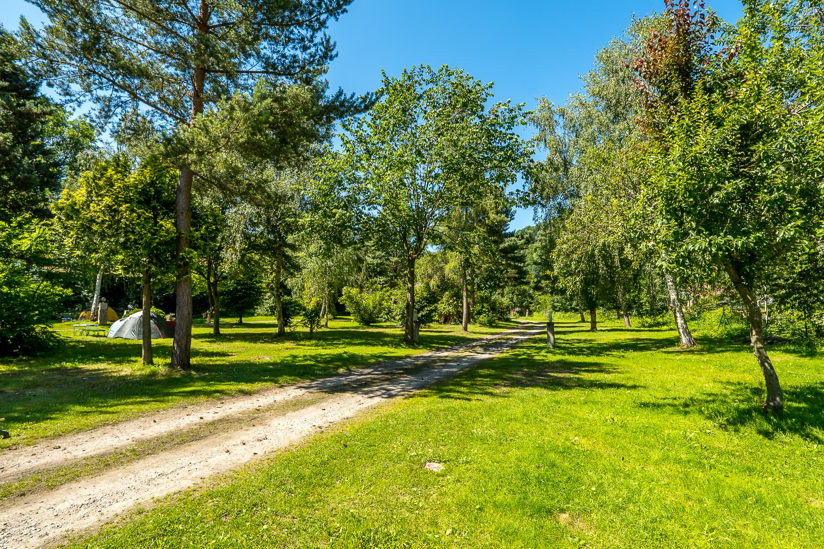 A scenery from Flower Camping Les Reflets du Val d'Argent