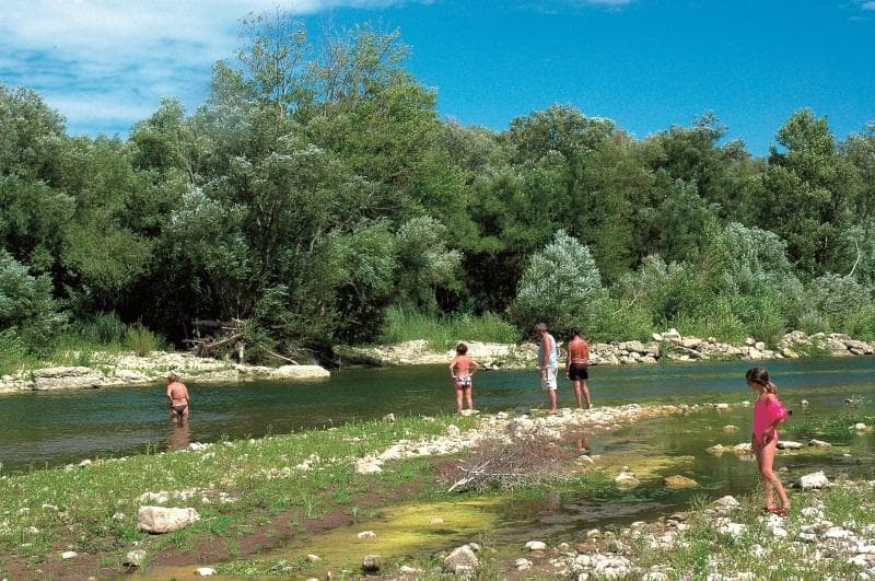 A scenery from Camping Les Rivières