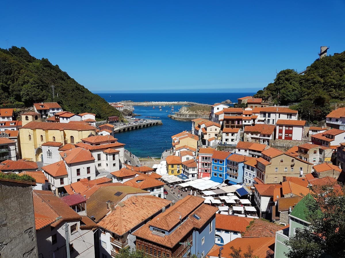 A scenery from Wecamp Cudillero