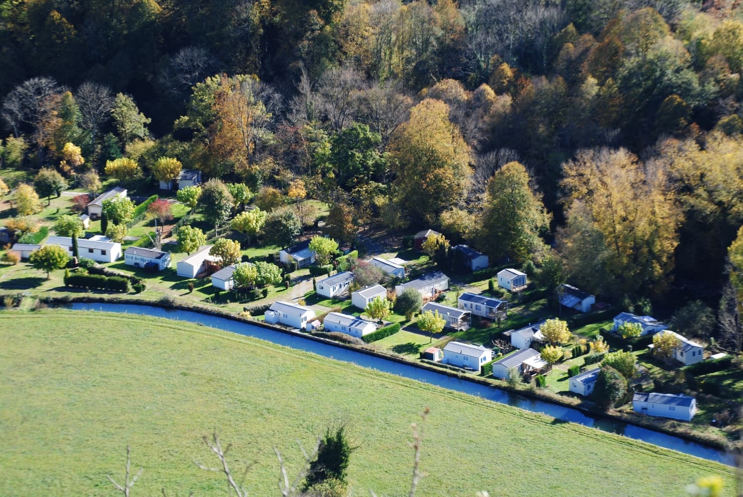 A scenery from Camping LA BOURIE