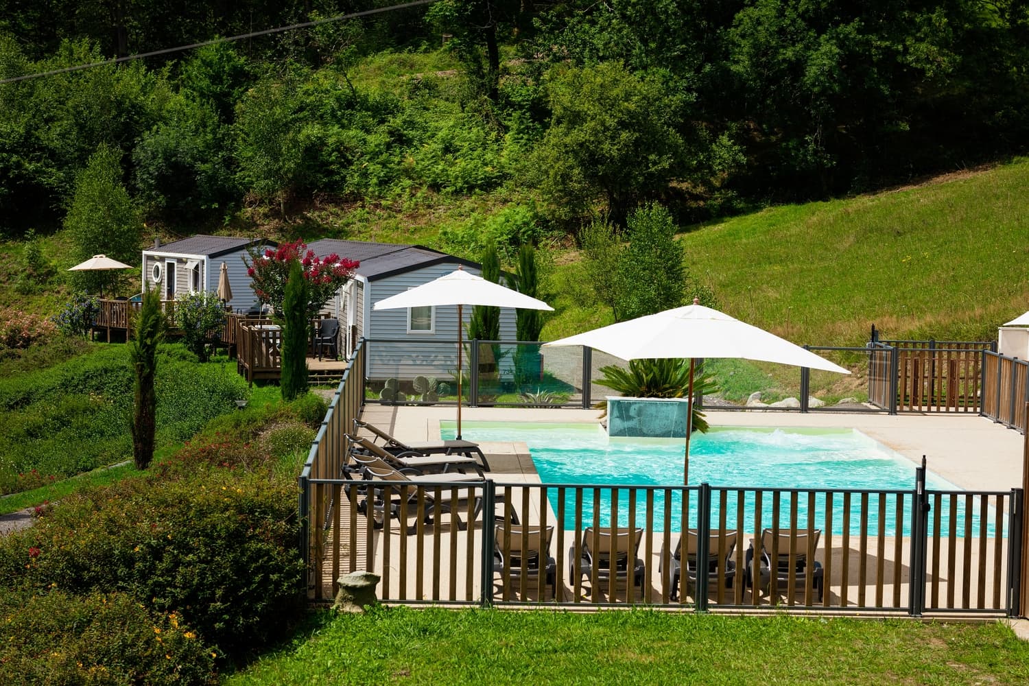 A scenery from Camping D'ARROUACH Lourdes