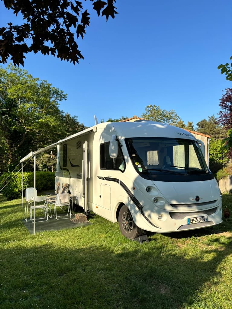 A scenery from Camping La Crémade