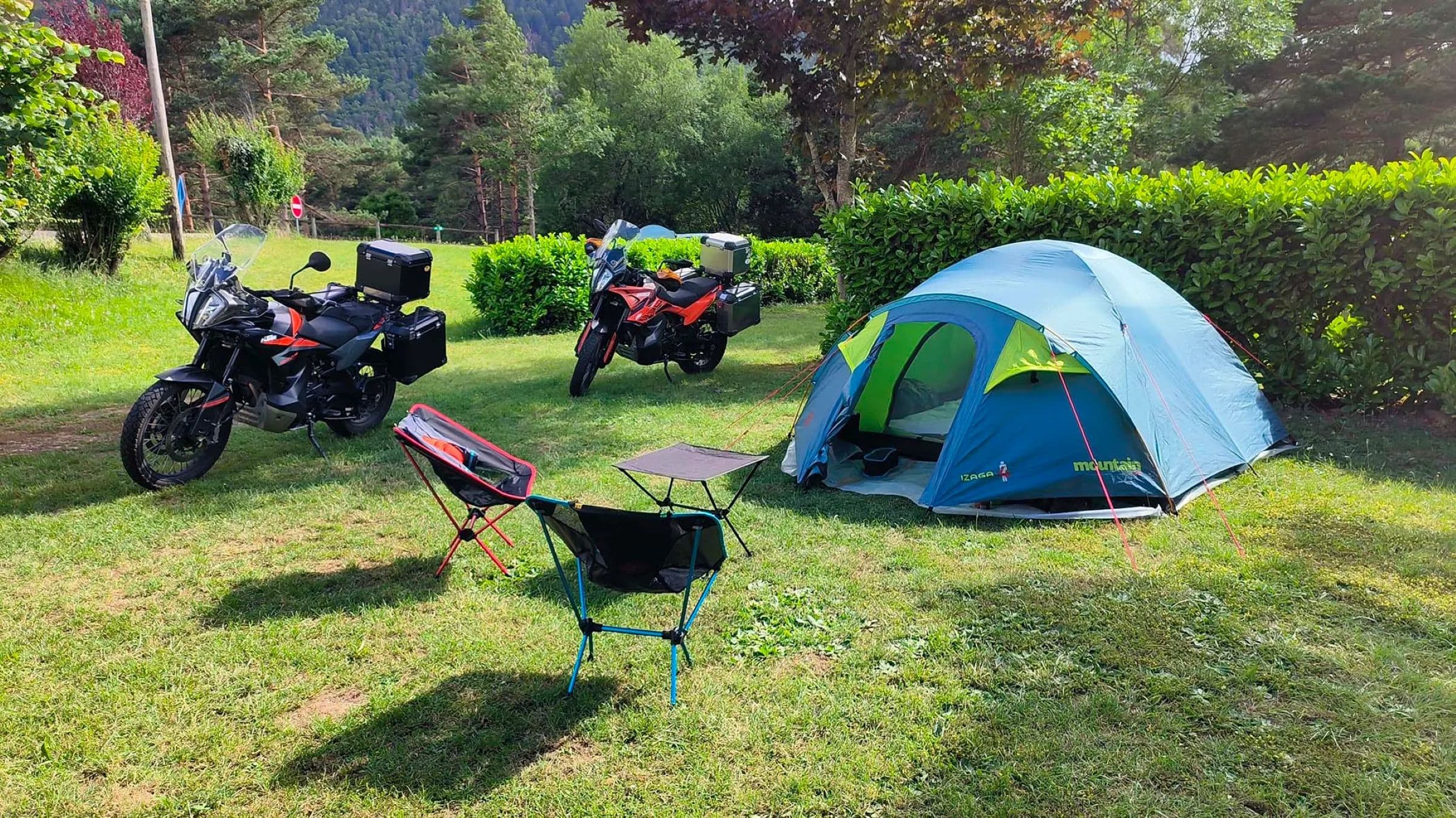 A scenery from Camping La Crémade