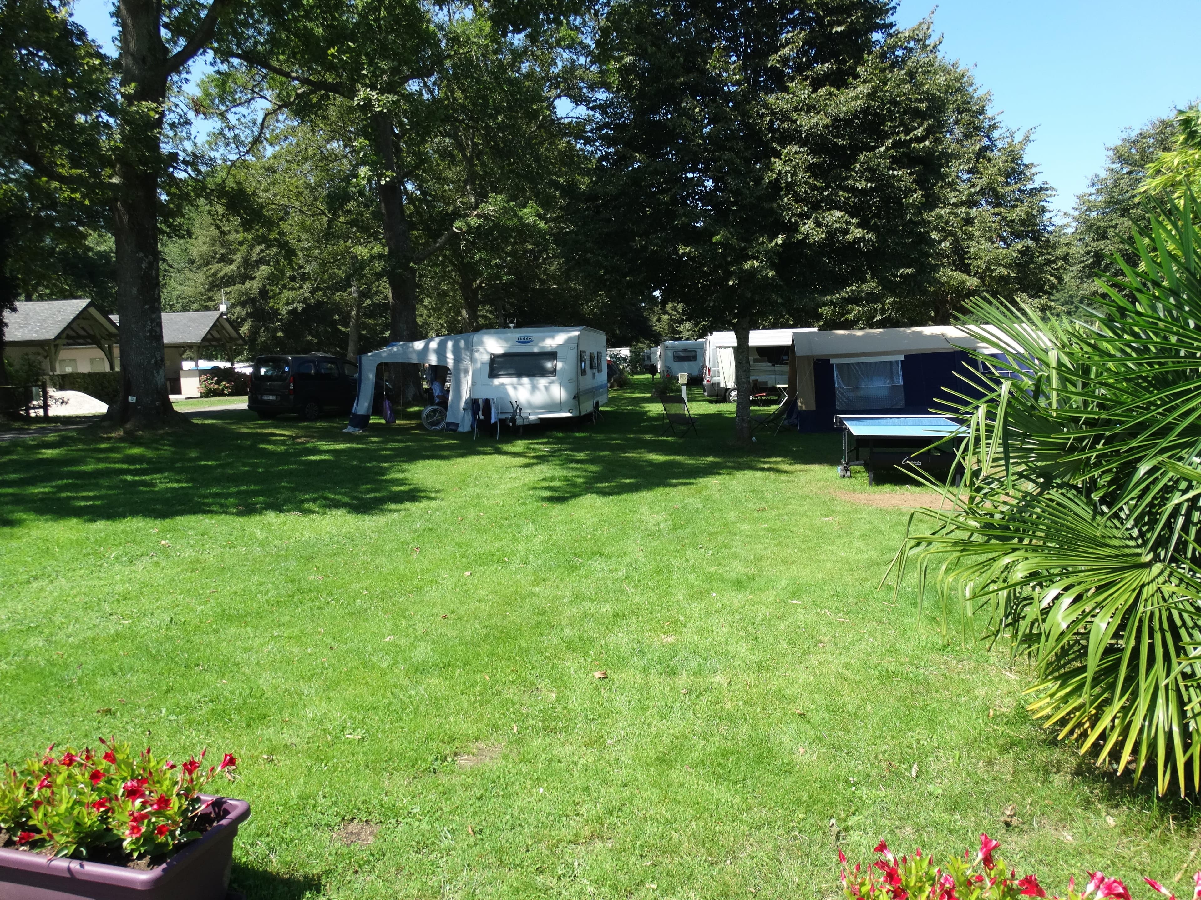 A scenery from Camping A l'Ombre des Tilleuls