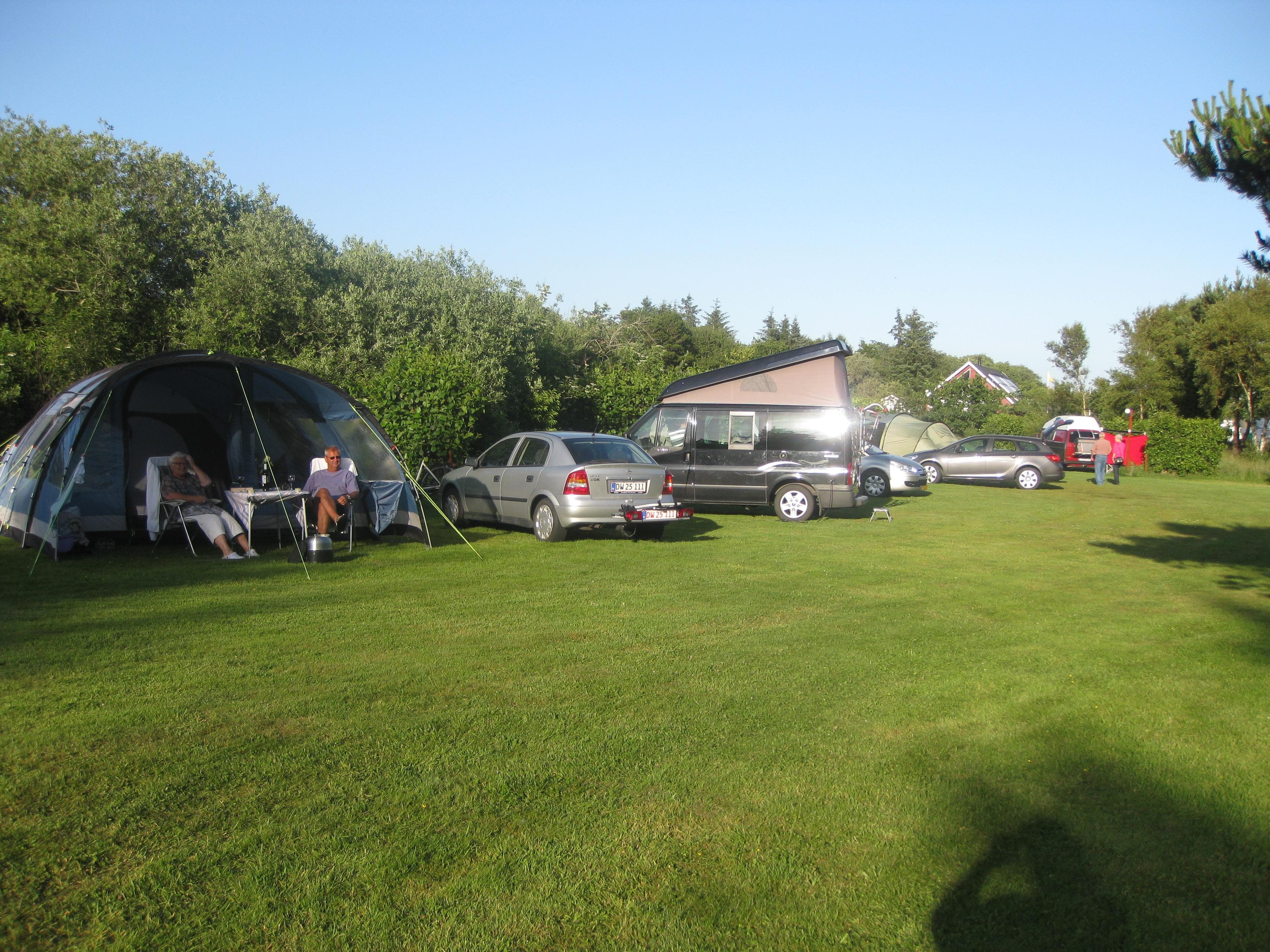 A scenery from Tipperne Camping