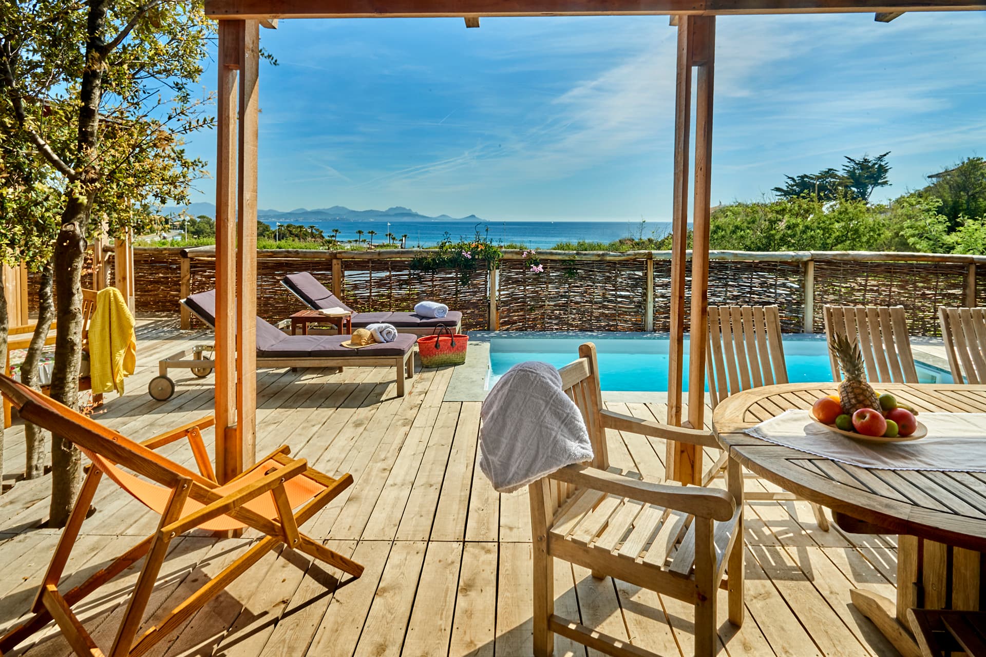 A scenery from Camping Au Paradis des Campeurs