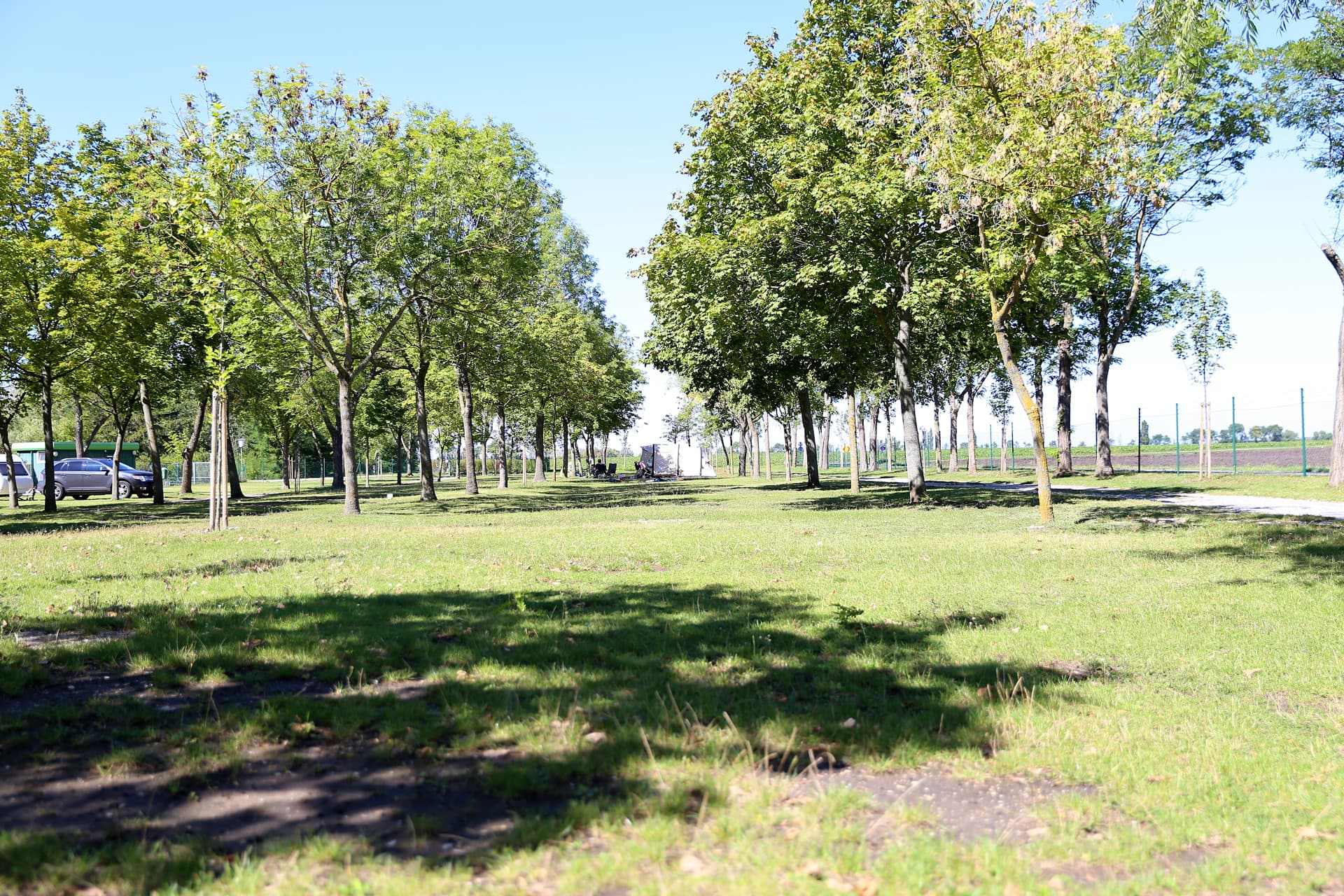A scenery from Zicksee Camping