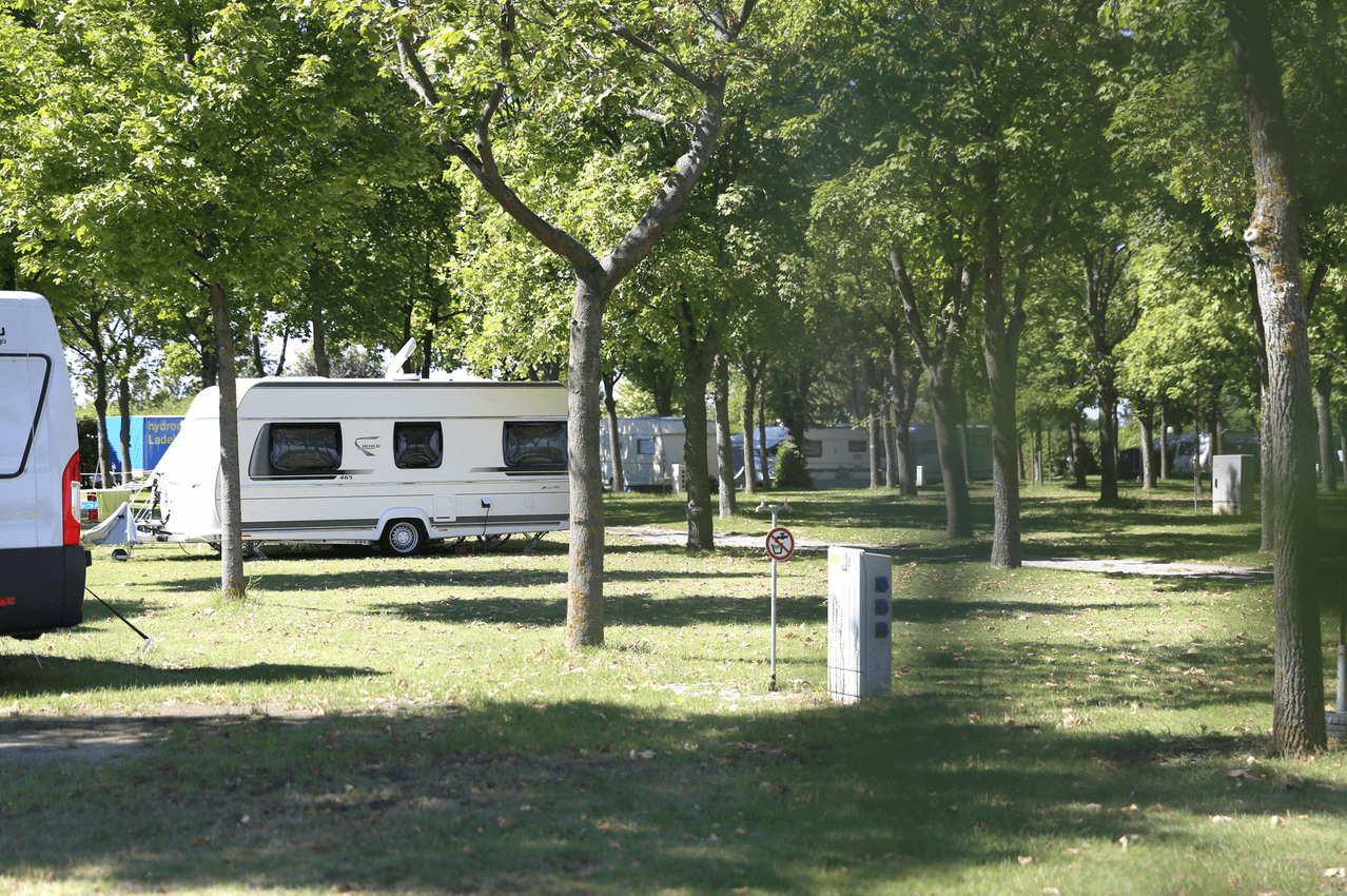 A scenery from Zicksee Camping