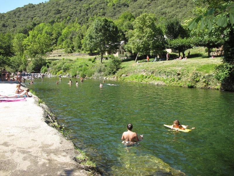 A scenery from Camping Le Mouretou